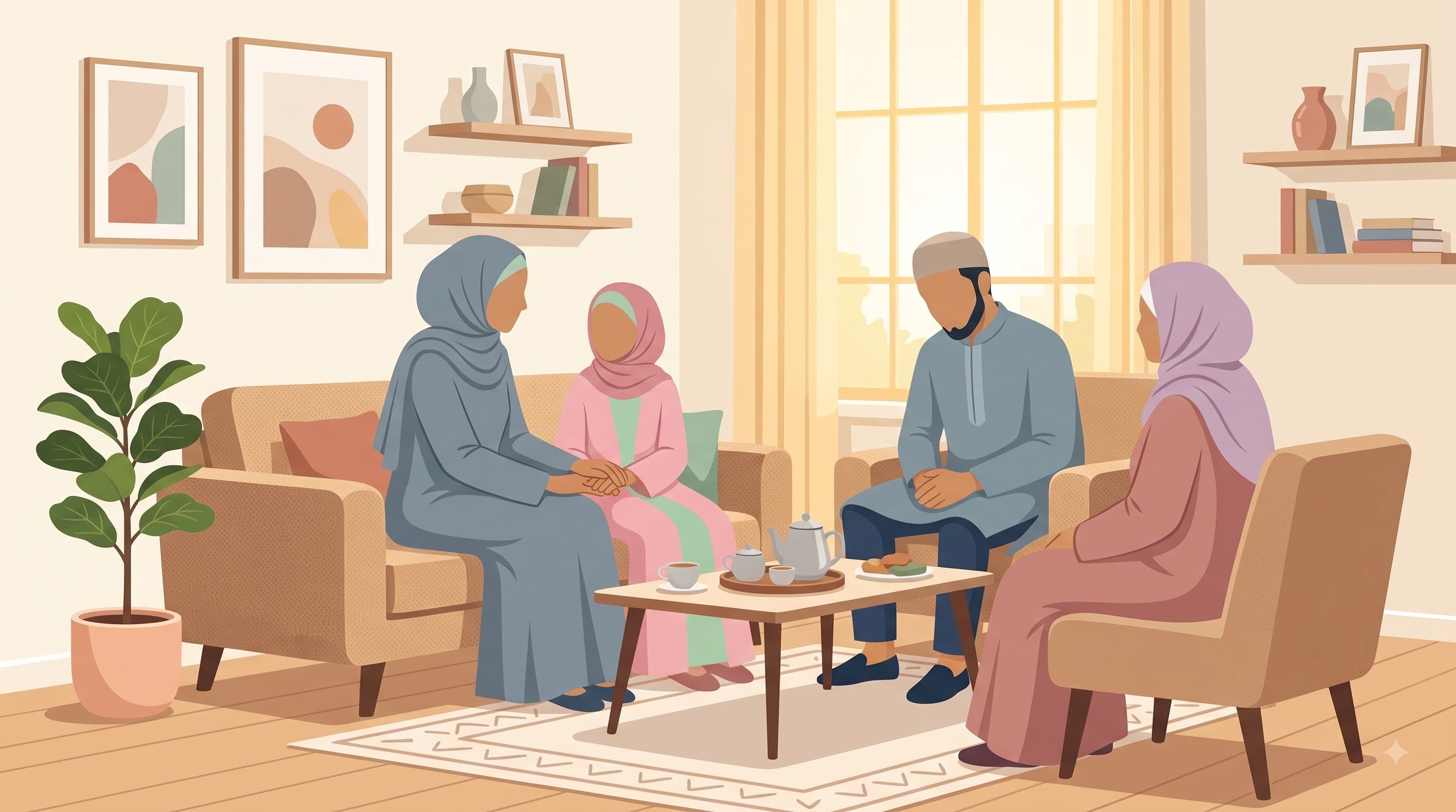 Family tea meeting